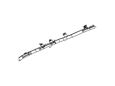 Mopar 5108020AD Inflator Curtain, Passenger Side
