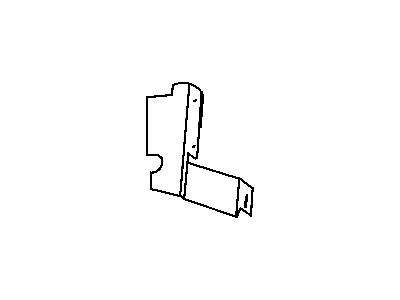 Mopar 68004916AA Lower Shield, Front Passenger Side