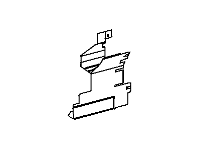 Dodge 68004913AA SHIELD Side Radiator Cooling