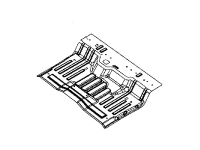 Ram 1500 Floor Pan - 68276375AD