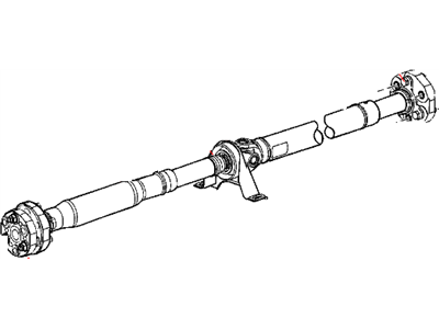 2010 Chrysler 300 Drive Shaft - 5038864AB