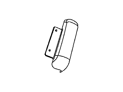 Chrysler 5142419AA COVER A/B Frt Seat Back