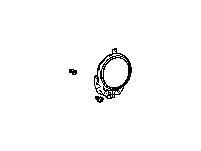 Mopar 56043268AA Rear Driver Speaker, Front