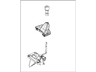 Jeep 68061040AA SHIFTER Transmission
