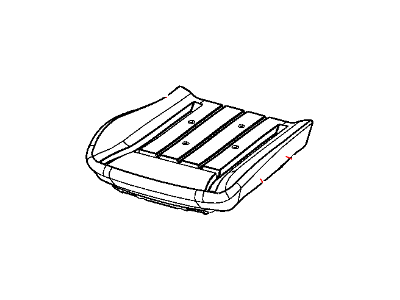 Mopar 1EH821D1AA Cover Front Seat Cushion