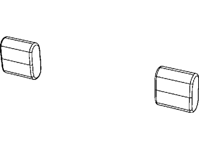 Jeep 1FL151D5AA HEADREST Rear