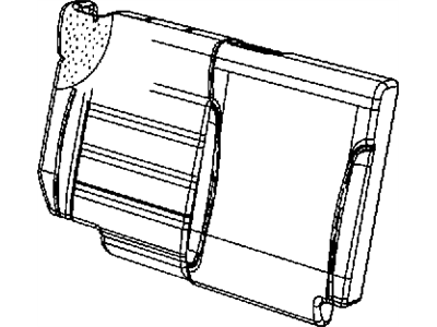 Jeep 68003018AA FOAM Seat Back 60%