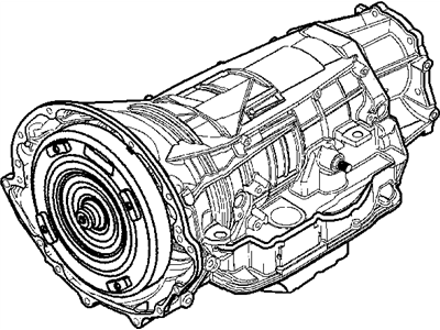 Jeep R8009098AD TRANSMISSION PACKAGE With Torque Converter
