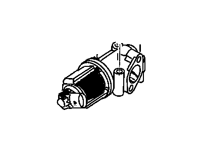2006 Jeep Liberty EGR Valve - 5166555AB