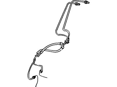 Dodge 4683309AB TUBE Brake Master Cylinder