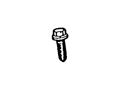 Jeep 6501714 SCREW AND WASHER Hex Head M6x1x18