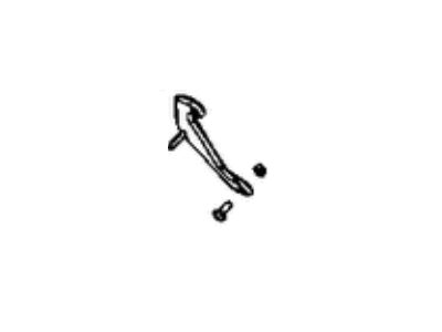 Jeep 68299537AA BRACKET Exhaust Hanger Front