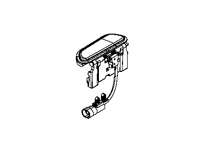 Dodge 1WE06BWAAA COVER Handle