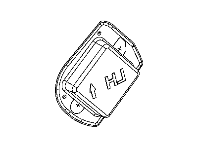 Dodge 5035333AB WATER SHIELD Door Control Module