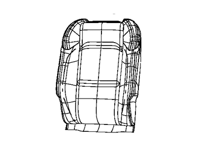Jeep 6PW32STTAG COVER Front Seat Back