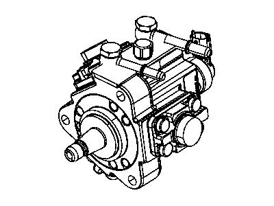 Jeep 68092294AA PUMP Fuel Injection