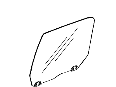 Ram 55112402AA GLASS Rear Door
