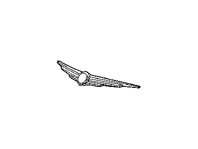 Mopar 5101681AA Emblem Decklid Winged Victory