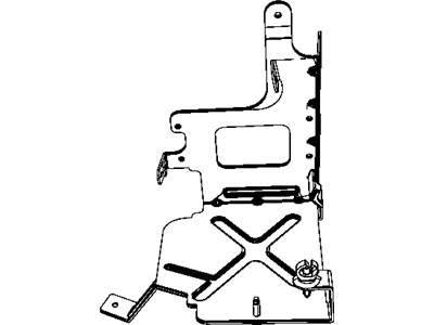 Dodge 68082665AA BRACKET Engine Control Module