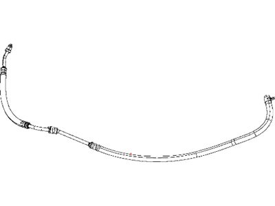 Chrysler 4584564AE HOSE Power Steering Return