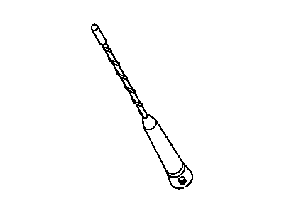 Dodge 68297936AA MAST Antenna