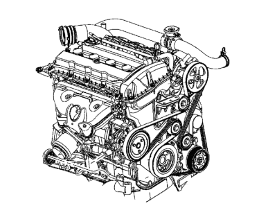 Jeep 68292300AA ENGINE KIT Long Block