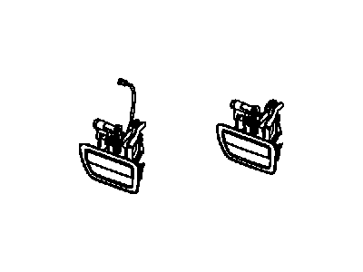 Jeep Tailgate Handle - 1NC38AXRAD