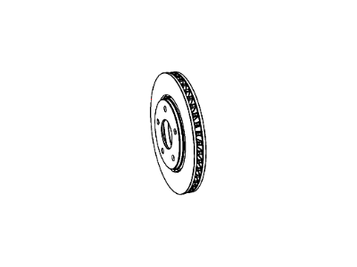Ram 4779783AB ROTOR Brake Front