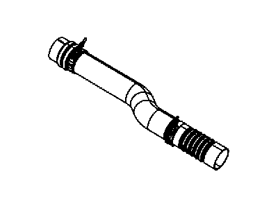 Dodge 55056720AB DUCT Charge Air Cooler