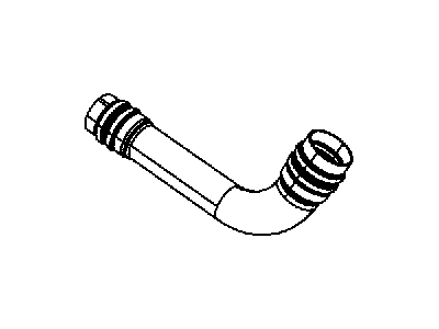 Dodge 55056696AC DUCT Charge Air Cooler