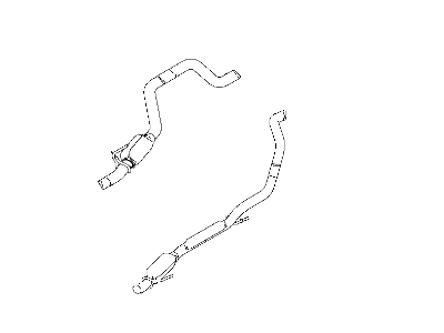 Mopar 55398332AH Tail Pipe, Driver Side