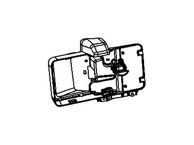 Jeep 68064721AA LAMP License Plate