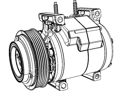 Mopar 68084274AA Pulley Hub Kit A/C Compressor