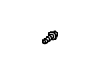 Jeep 6036465AA SCREW Torx Head .190-16X.625 Front Applique To Bumper