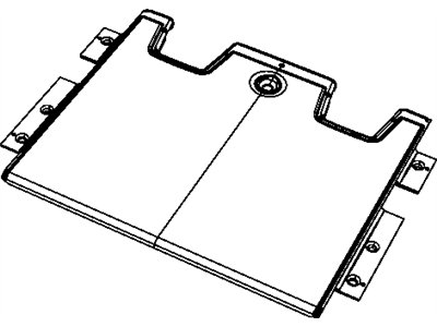 Dodge 1GX251DVAA LOAD FLOOR TOP COVER CARPET