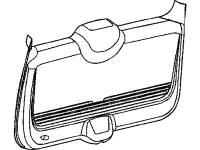 Chrysler XC23BDAAA PANEL Decklid