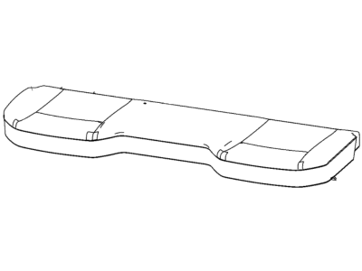 Ram 6QN90LA8AD COVER Rear Seat Cushion