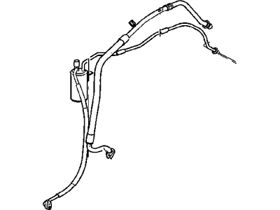 Jeep 5101913AA CAP A/C Charge Valve
