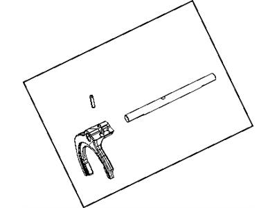 Chrysler 4762616 FORK AND RAIL ASSY Manual Transmission