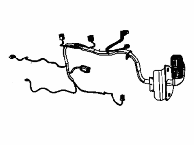 Mopar 4869606AF Wiring Front Door