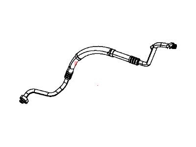 Ram 68140653AD LINE A/C Suction Includes: Gasket, O-Rings, Valve Core, Cap, Clips