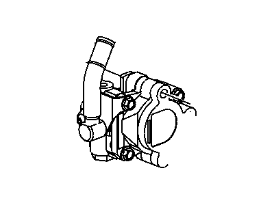 Chrysler PT Cruiser Power Steering Pump - RL656402AE