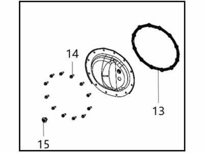Ram Differential Cover - 68456992AA