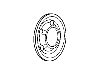 Jeep 52089008 CAP Wheel Center