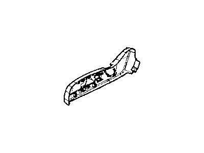 Mopar 1UZ62DX9AA Shield Seat Adjuster