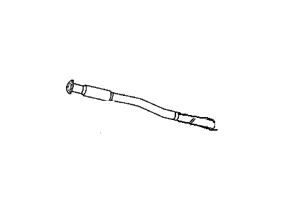 Jeep 52101111AD PIPE Exhaust