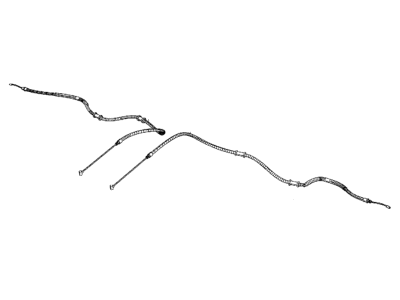 Ram 68303528AD CABLE Parking Brake