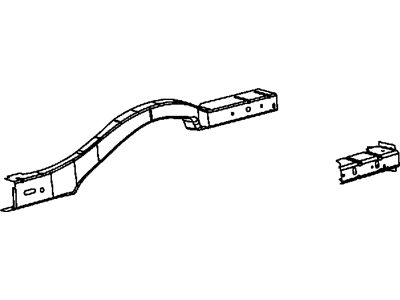 Dodge 68086618AA RAIL Rear Inner