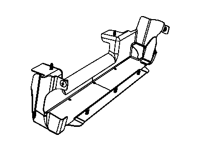 Mopar 55056554AB Seal Condenser Includes: Push Pins