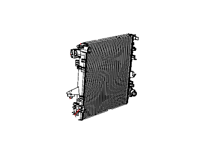 Jeep 55056633AA RADIATOR Engine Cooling